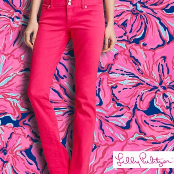Lilly Pulitzer Denim - Sale! Lily Pulitzer pink jeans